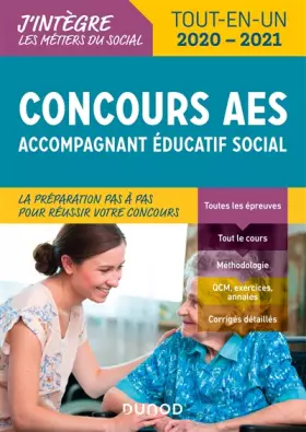 Couverture du produit · Concours AES - Accompagnant éducatif social - 2020-2021 (2020-2021)