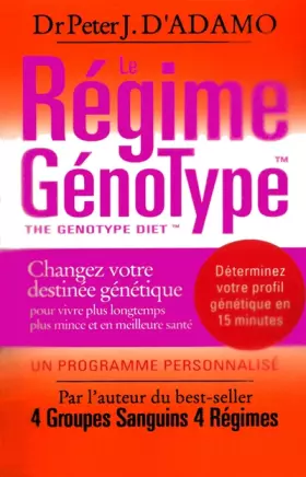 Couverture du produit · LE REGIME GENOTYPE