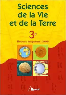 Couverture du produit · Sciences de la Vie et la Terre 3ème