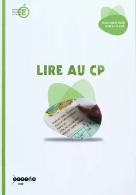 Couverture du produit · Lire au CP
