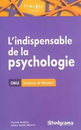 Couverture du produit · L'indispensable de la psychologie