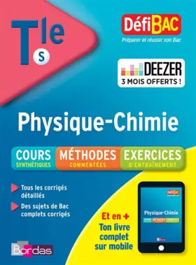 Couverture du produit · DéfiBac Cours/Méthodes/Exos Physique/Chimie Terminale S (6)