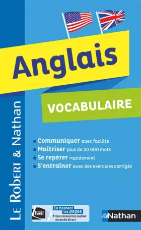 Couverture du produit · Vocabulaire Anglais - Robert & Nathan