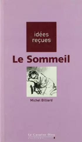 Couverture du produit · Le Sommeil