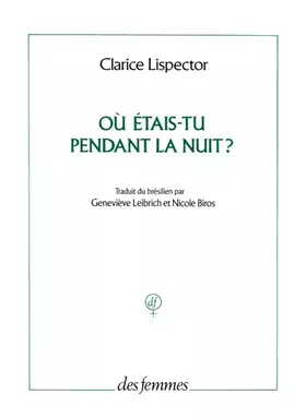 Couverture du produit · Où étais-tu pendant la nuit ?