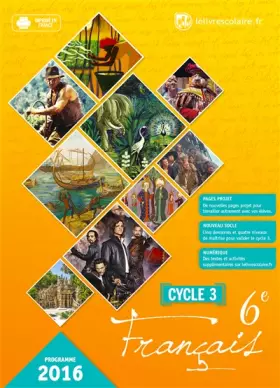Couverture du produit · Français 6e Cycle 3 : Manuel élève