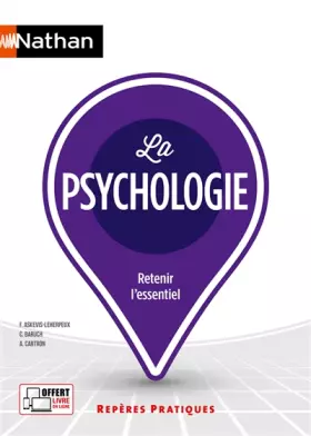 Couverture du produit · La psychologie - Repères pratiques
