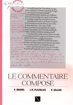 Couverture du produit · Le commentaire composé