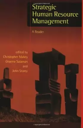 Couverture du produit · Strategic Human Resource Management: A Reader