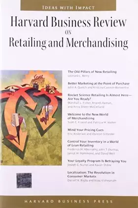 Couverture du produit · Harvard Business Review on Retailing and Merchandising