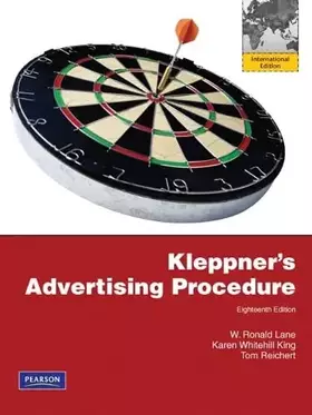 Couverture du produit · Kleppner's Advertising Procedure: International Edition