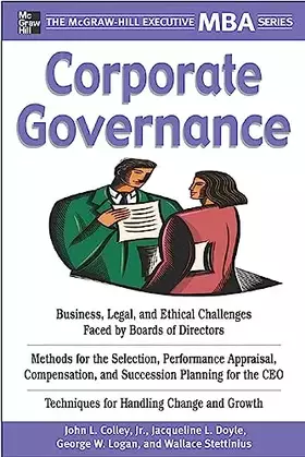 Couverture du produit · Corporate Governance (Executive MBA Series)