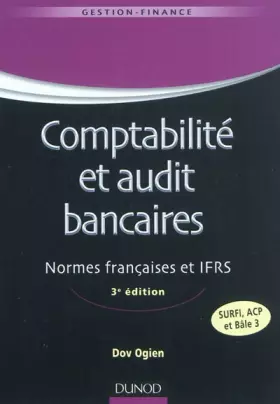Couverture du produit · Comptabilité et audit bancaires - 3e édition