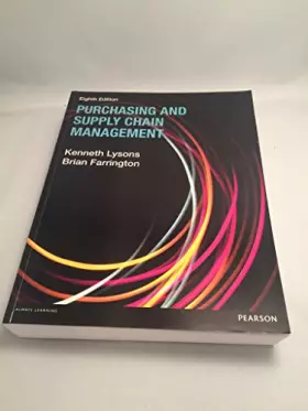 Couverture du produit · Purchasing and Supply Chain Management