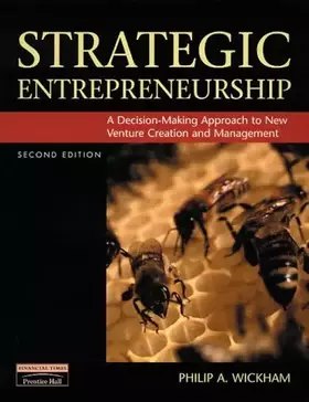 Couverture du produit · Strategic Entrepreneurship: A Decision-Making Approach to New Venture Creation and Management