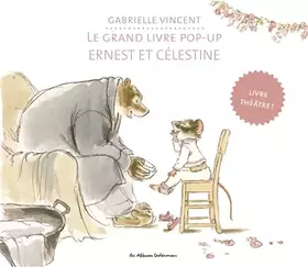 Couverture du produit · Le grand livre pop-up Ernest et Célestine: Livre théâtre !