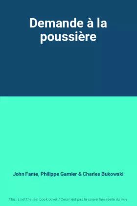 Couverture du produit · Demande à la poussière