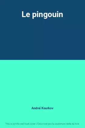Couverture du produit · Le pingouin