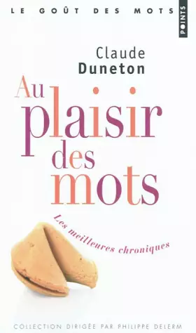 Couverture du produit · Au plaisir des mots. Les meilleures chroniques