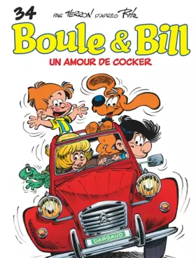 Couverture du produit · Boule & Bill, tome 34 : Un amour de cocker