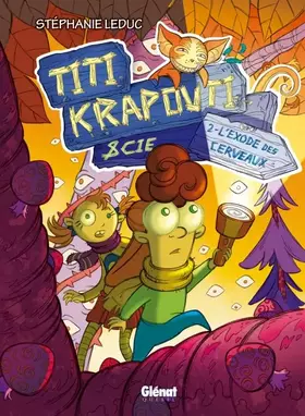 Couverture du produit · Titi Krapouti et Cie - Tome 02: L'Exode des cerveaux