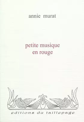 Couverture du produit · petite musique en rouge