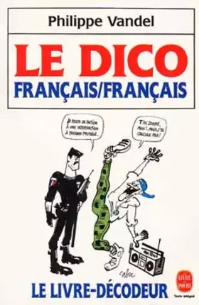 Couverture du produit · Le dico français/français