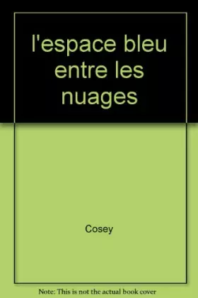 Couverture du produit · JONATHAN TOME 5 : L'ESPACE BLEU ENTRE LES NUAGES