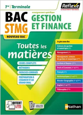 Couverture du produit · Toutes les matières - 1re/Tle STMG - spé Gestion et Finance - Réflexe - 2024 (03)