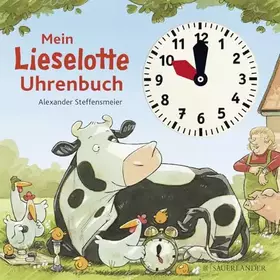 Couverture du produit · S. Fischer Verlag Lieselotte Uhrenbuch, Silver (Lernen, basteln und spielen mit Kuh Lieselotte)
