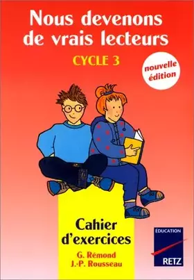 Couverture du produit · Nous devenons de vrais lecteurs : cahier d'exercices