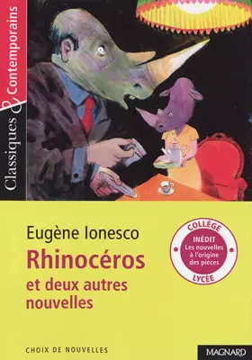 Couverture du produit · Rhinocéros et deux autres nouvelles