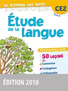 Couverture du produit · Au rythme des mots CE2 &x2022 Manuel de l'élève