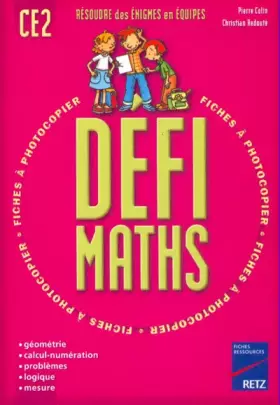 Couverture du produit · Défi maths CE2