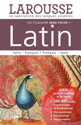 Couverture du produit · Dictionnaire Larousse maxi poche plus Latin