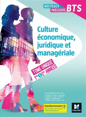 Couverture du produit · Nouveaux Parcours - CEJM Tome unique BTS 1re et 2e années - Éd 2020 - Livre élève