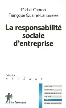 Couverture du produit · La Responsabilite Sociale de l'Entreprise
