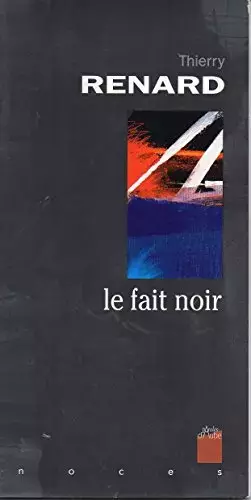 Couverture du produit · Le fait noir : Poèmes réunionnais