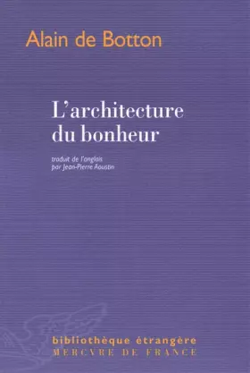 Couverture du produit · L'architecture du bonheur
