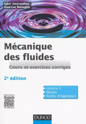 Couverture du produit · Mécanique des fluides - 2e édition: Cours et exercices corrigés