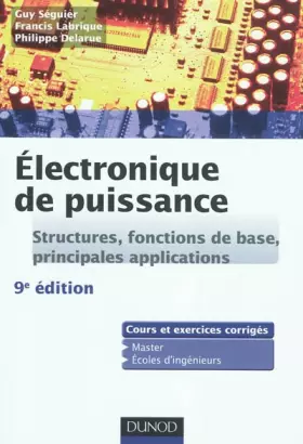 Couverture du produit · Electronique de puissance - 9e édition: Structures, fonctions de base, principales applications