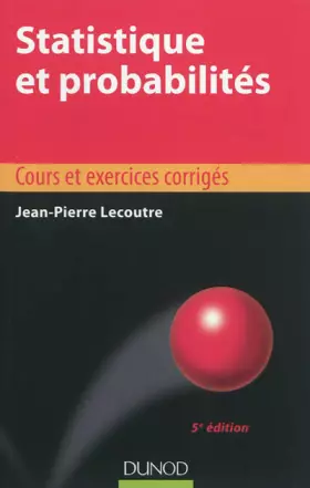 Couverture du produit · Statistique et probabilités - 5e édition