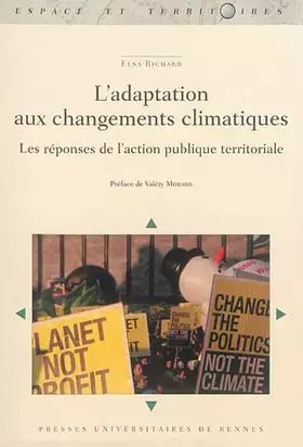 Couverture du produit · ADAPTATION AUX CHANGEMENTS CLIMATIQUES
