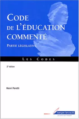 Couverture du produit · Code de l'éducation commenté
