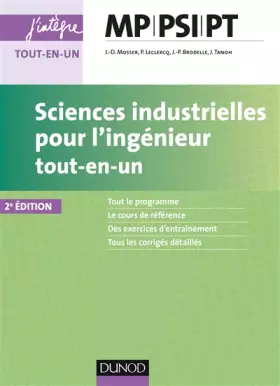 Couverture du produit · Sciences industrielles pour l'ingénieur MP, PSI, PT - 2e éd.