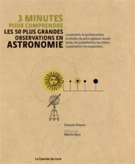 Couverture du produit · 3 minutes pour comprendre les 50 plus grandes découvertes en astronomie