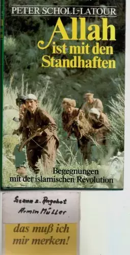 Couverture du produit · Scholl Latour Allah ist mit den Standhaften islamische Revolution, Bertelsman...