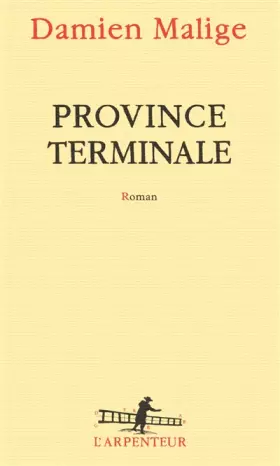 Couverture du produit · Province terminale