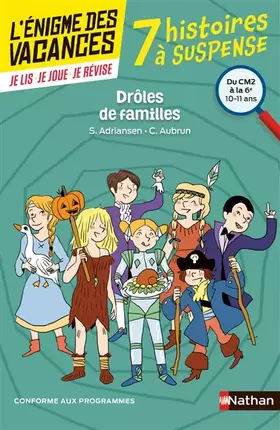 Couverture du produit · Drôles de familles - Cahier de vacances