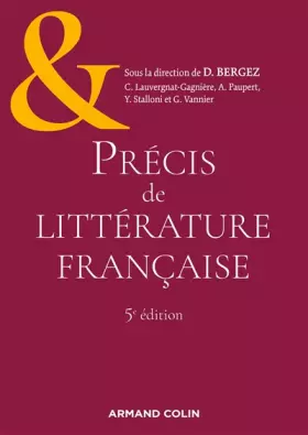 Couverture du produit · Précis de littérature française - 5e éd.